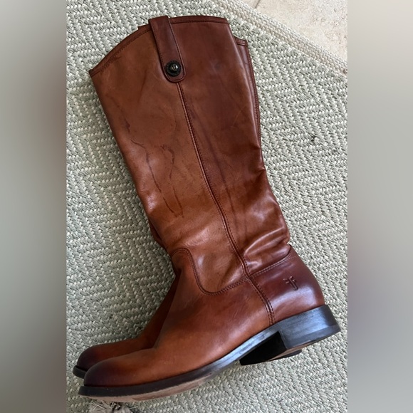 Frye Melissa Button Knee High Boots Size 6B Vintage - Picture 4 of 8